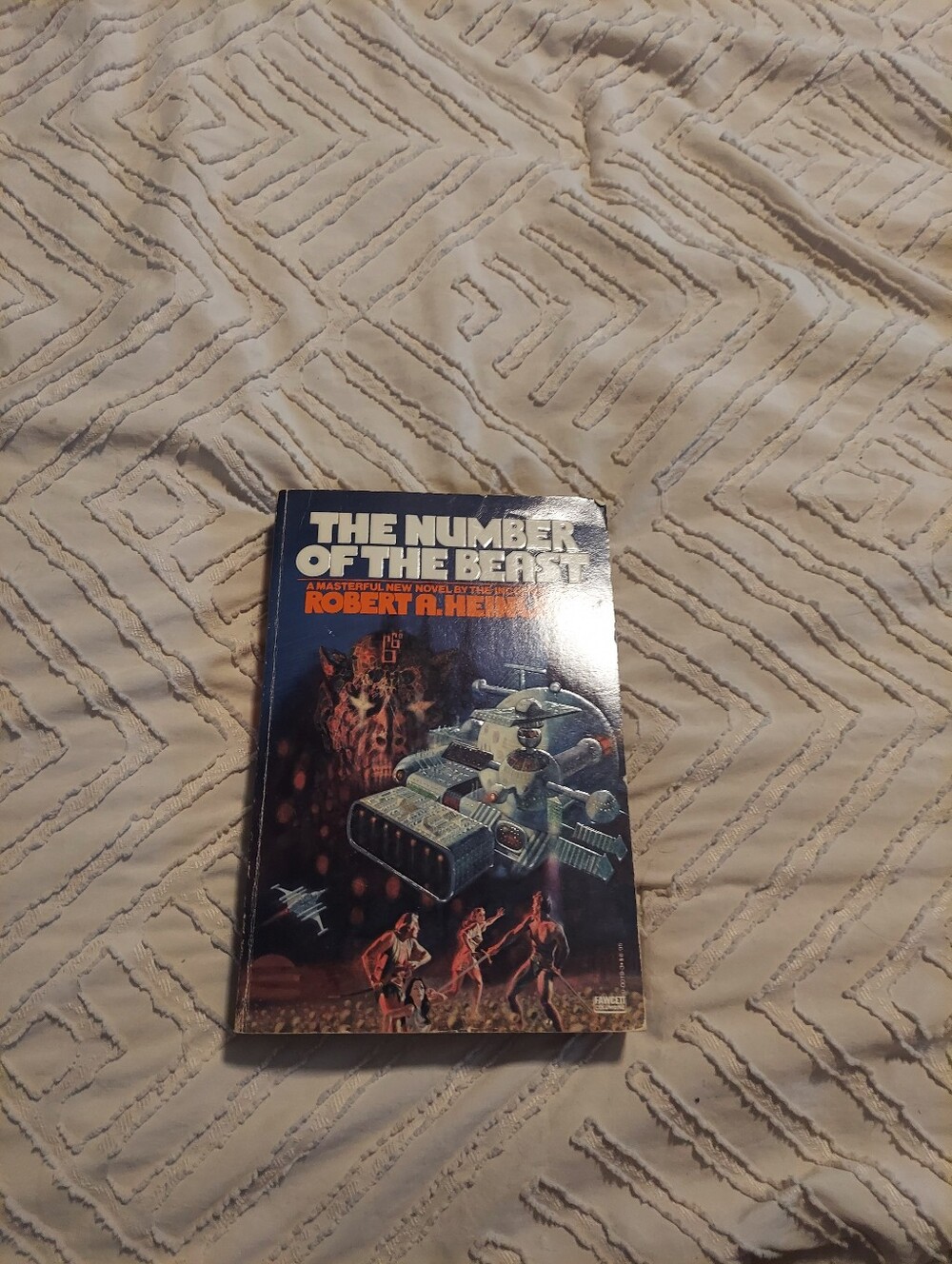 The Number of the Beast Paperback by Robert A. Heinlein – Fawcett Columbine Sci-
